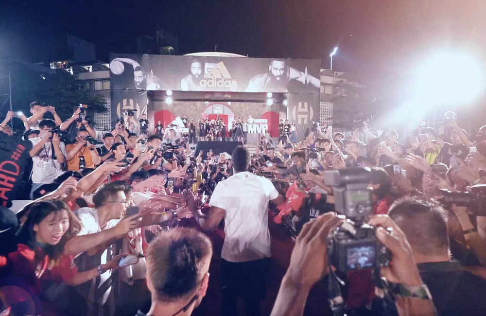 James Harden 粉絲見面會